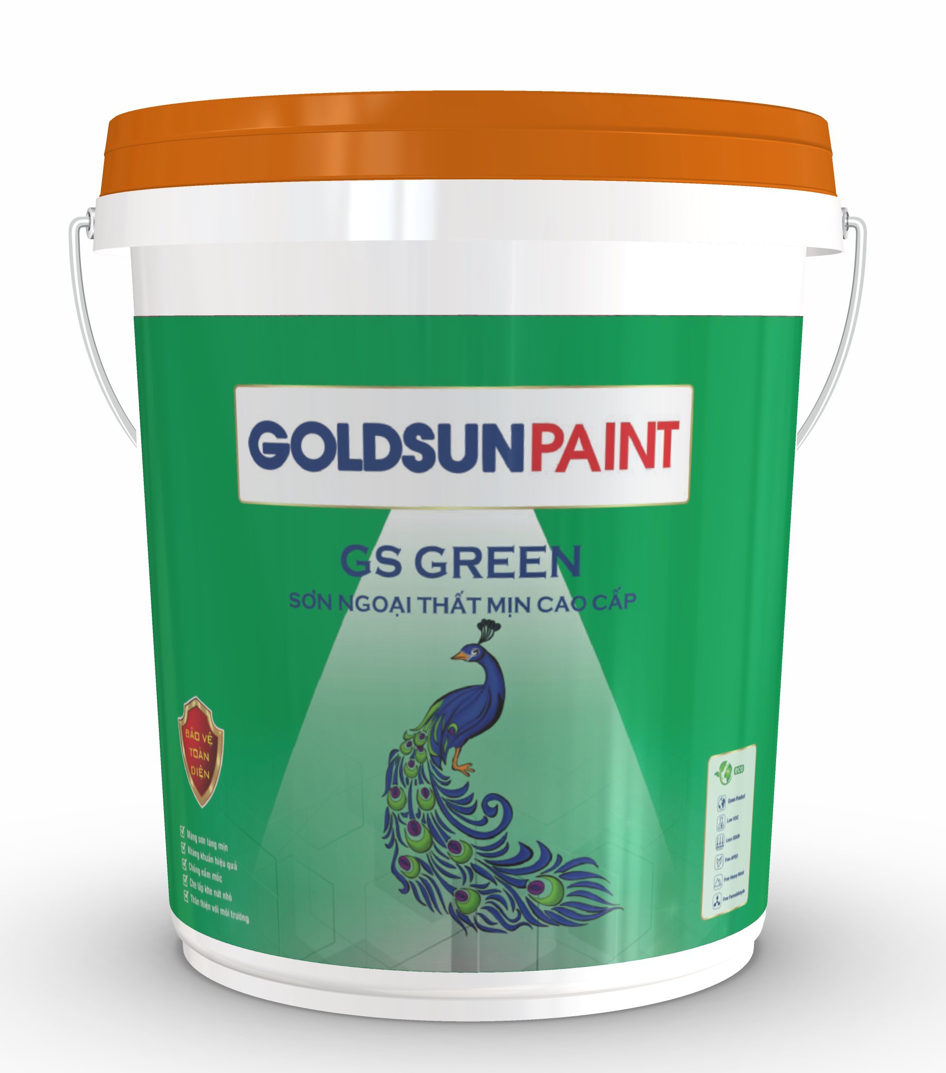 GS GREEN - Sơn ngoại thất mịn cao cấp