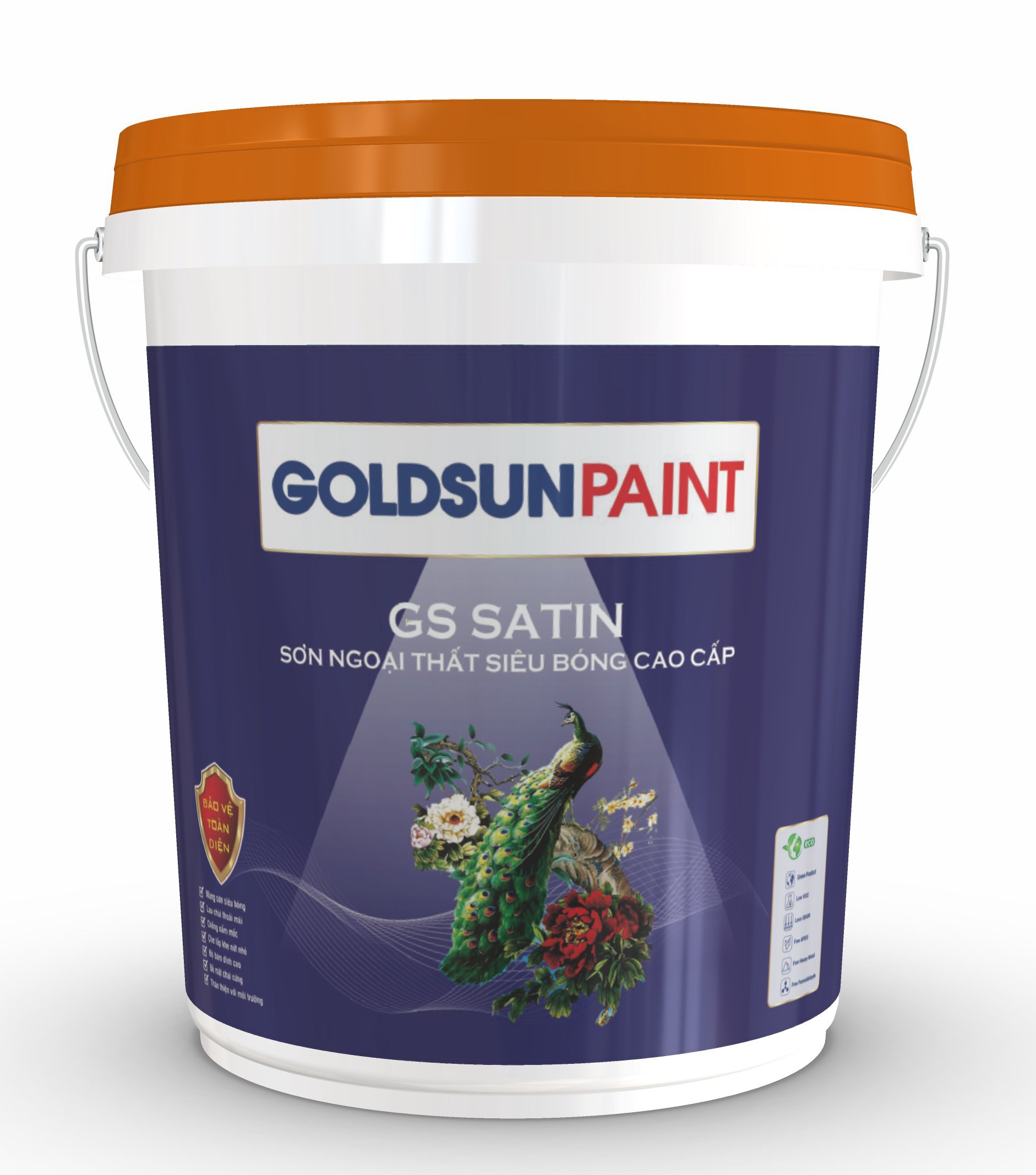 GS SATIN - Sơn ngoại thất siêu bóng cao cấp