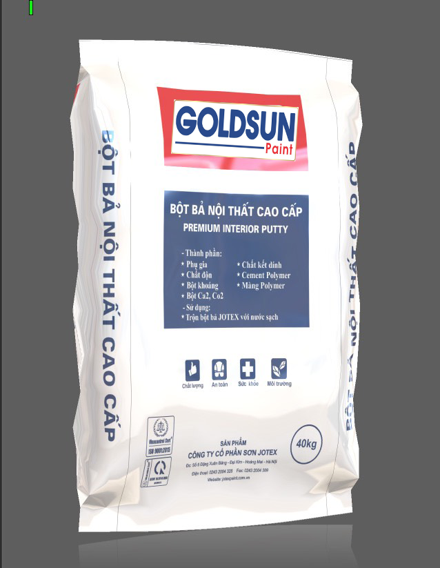 Bột bả nội thất cao cấp GOLDSUN 