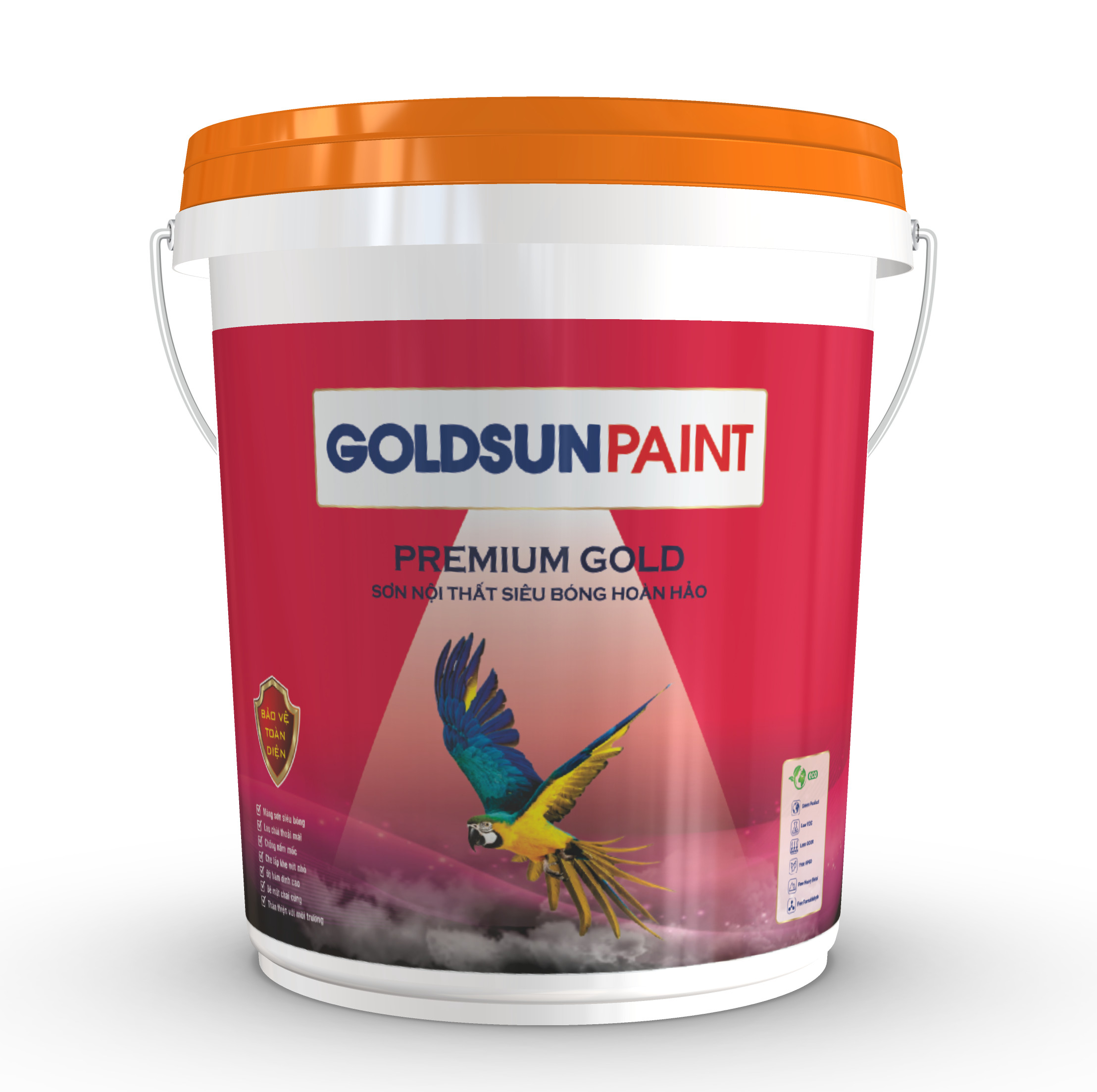 PREMIUM GOLD - Sơn nội thất siêu bóng hoàn hảo cao cấp
